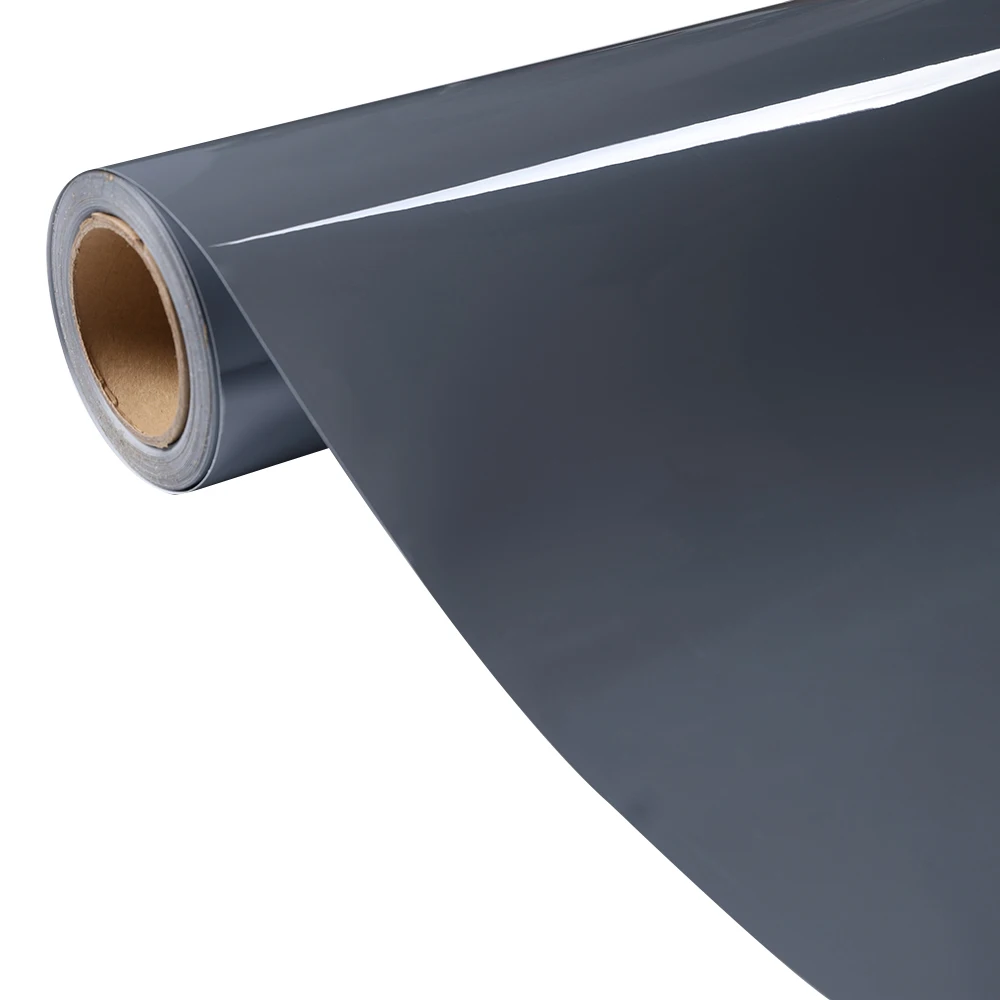

PET Backing Polar Grey Glossy Crystal Full Car Wrap Vinyl