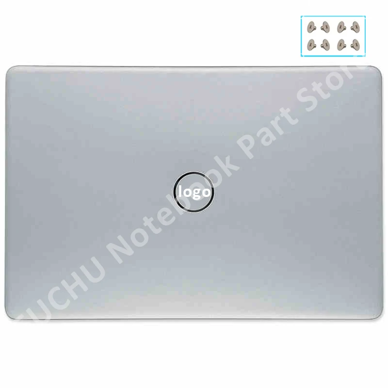 Imagem -02 - Portátil para Dell Inspiron Lcd Tampa Traseira Moldura Frontal Palmrest Caixa Inferior Dobradiças Dell Inspiron 15 3501 3500 5593 15.6 032tjm 0v5jhc Case do