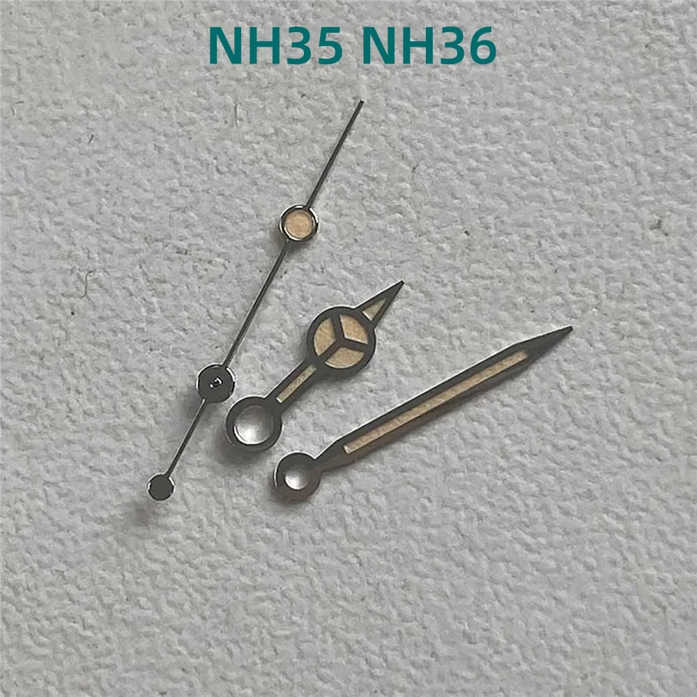 

NH35 Watch Hands Green Luminous Three Pointers Needles for NH35A/NH36/4R/7S Movement