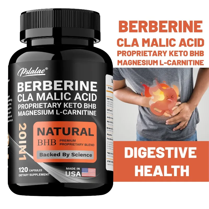 20-in-1 Advanced Ketone BHB Blend - L-Carnitine, CLA, Promotes Digestion and Liver Health, Boosts Energy Levels, Metabolism