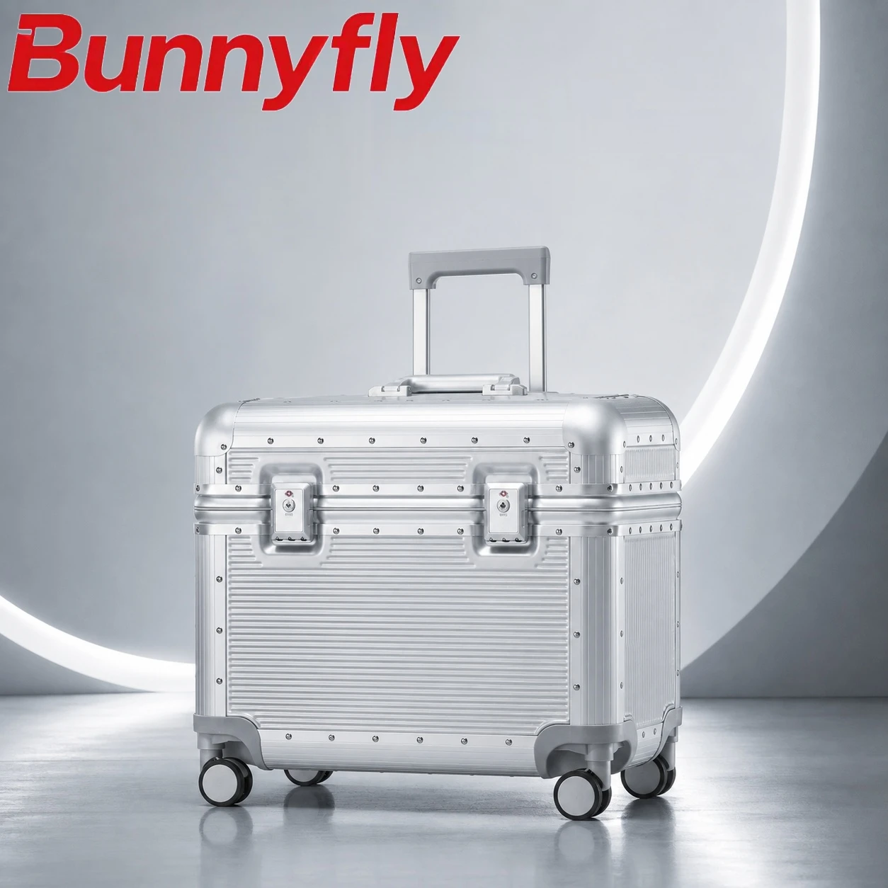 Travel Lock Tsa Approved - Bunnyfly 20-inch PC handbagagekoffer met aluminium
