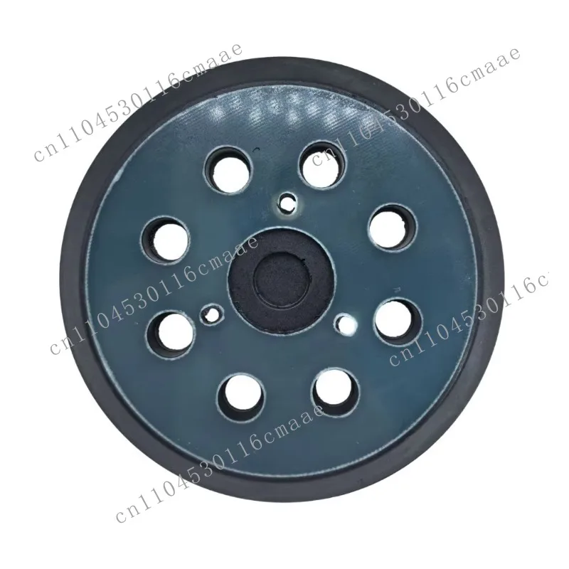 Track Sander Replacement 5 Inch 8 Hole 3 Bolt PU Foam Hook and Loop Dust Free Electric Sanding Pad for Grinding and Polishing