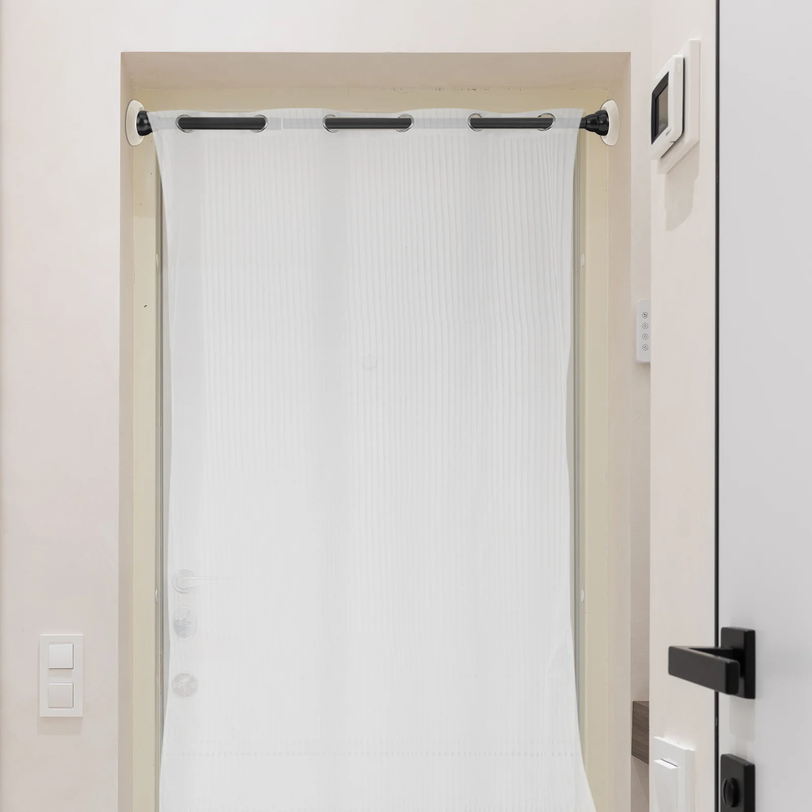 

Защитная настенная защита для лестничных ворот, детский защитный бампер, защита для чашек, пластиковые настенные чашки для бытовых ворот, без дрели, простая установка