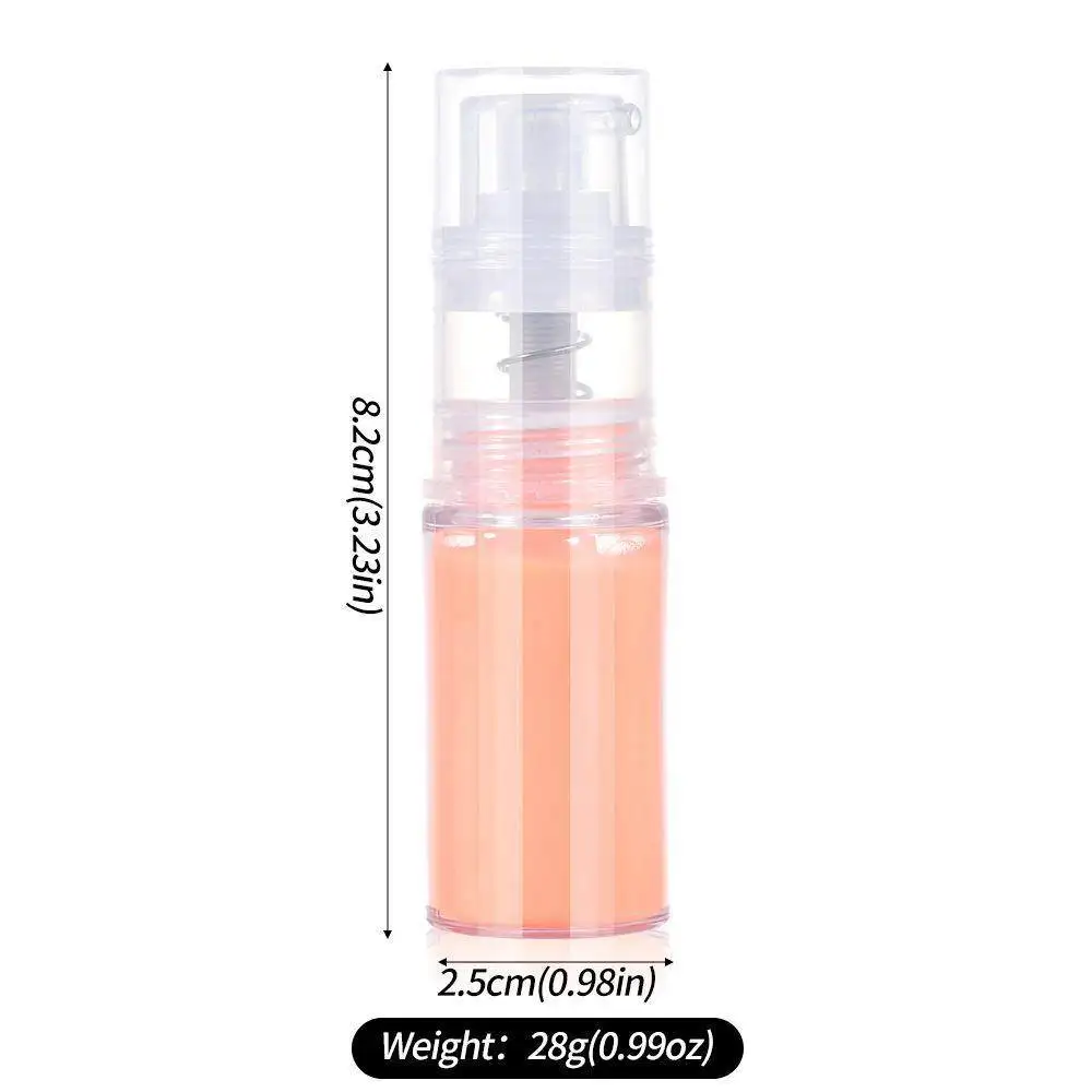 12 Color Crystal Wearable Nail Tips Spray Powder Shiny Gradient Neon Nail Art Dust Pearl Powder Fine Flashing Beauty - view 5