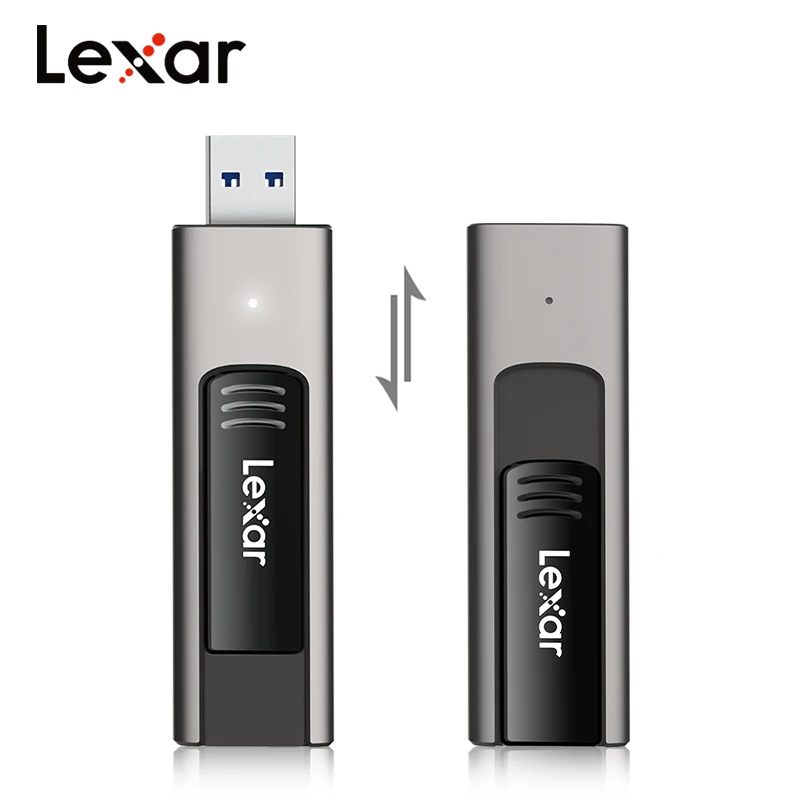 Original Lexar JumpDrive M900 Metal USB 3.1 Flash Drive 64GB 128GB 256GB Memory Stick USB Disk Read 300MB/s Storage Drive For PC