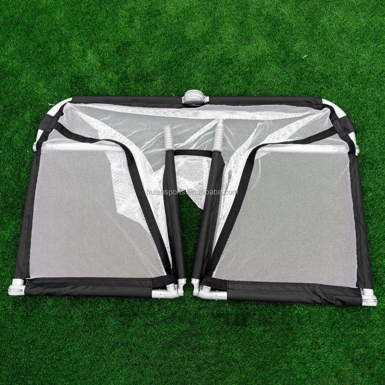 

Portable Mini Aluminum Soccer Goal Foldable Small Football Training Gate Equipment Entertainment Sports Training Tool