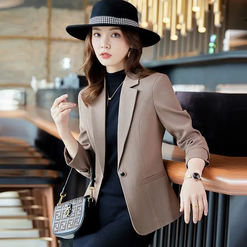 معطف Jaet نسائي مصمم خصيصًا لربيع وخريف 2025 جديد من Faion بقصة ضيقة معطف شخصي بأزرار