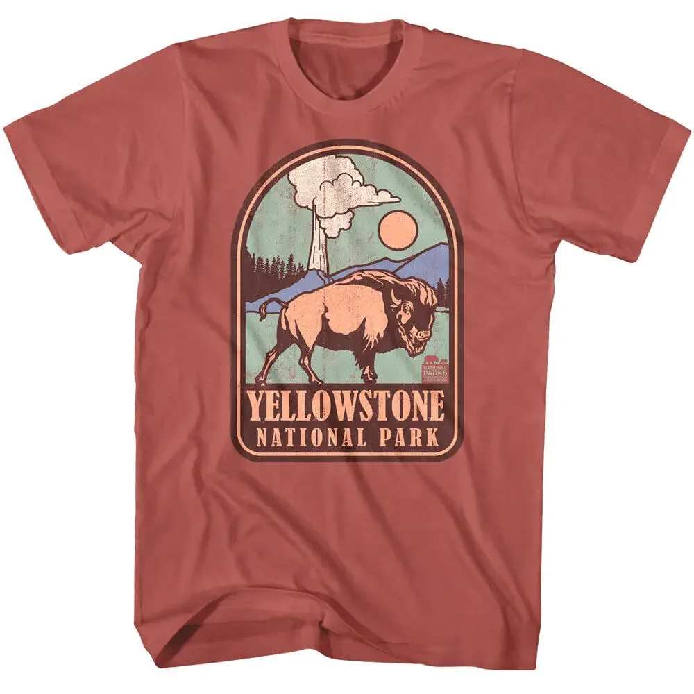 Yellowstone Bison Men's T Shirt