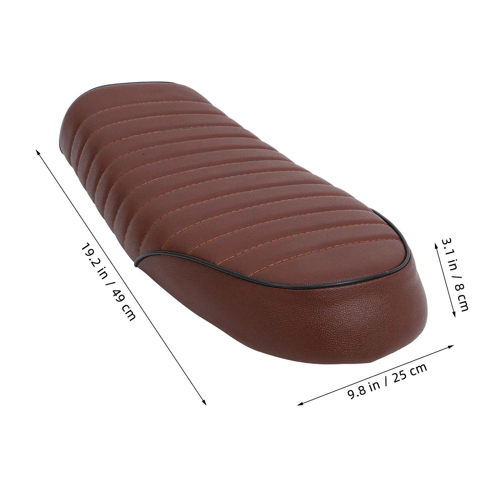 

Vintage Motorcycle Cushion Thickened Comfortable Replacement Pad For Cg125 Motorcycle Modification Rider Seat Cushion Decorative