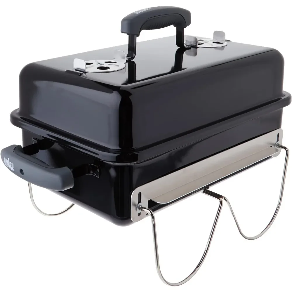 

XMSJ BBQ Grills, Go-Anywhere Charcoal Grill, Black BBQ Grills