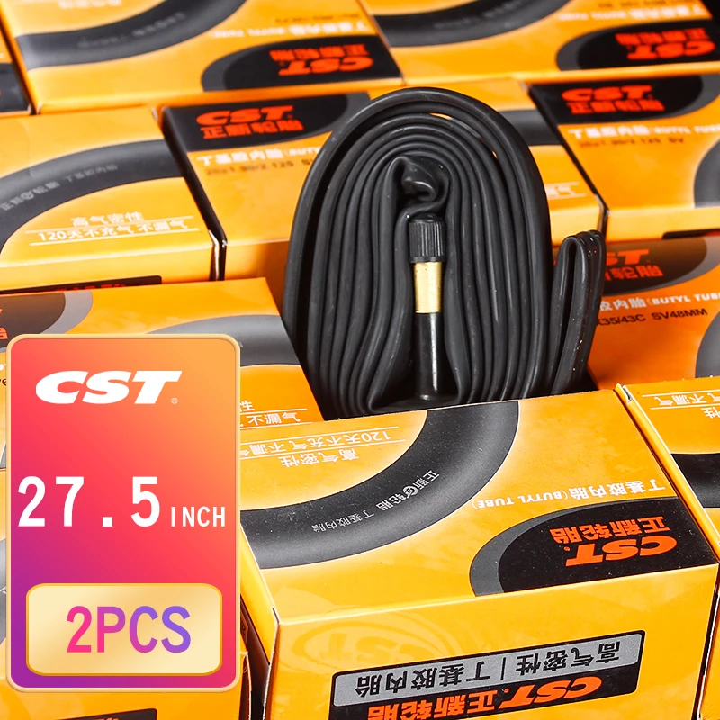 CST-Cycling Inner Tube Foldable Bicycle Tires MTB Parts 27.5x1.5 1.75 2.125 BMX 27x1 3/8 27.5 in 2PCS