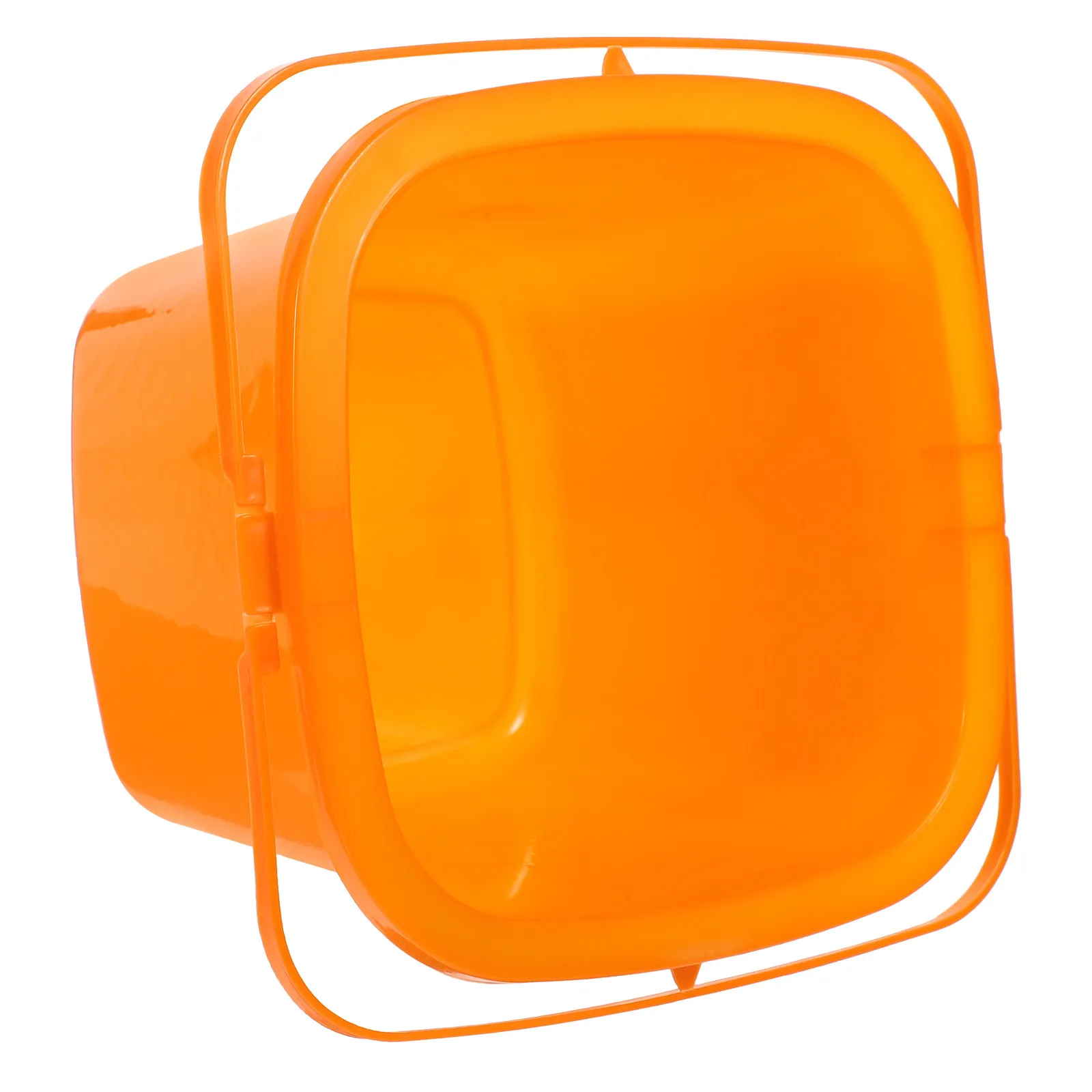 Plastic Paint Bucket Small Size with Comfortable Handle for Color Mixing Pigment Storage Home Workshop Painting Projects Outdoor