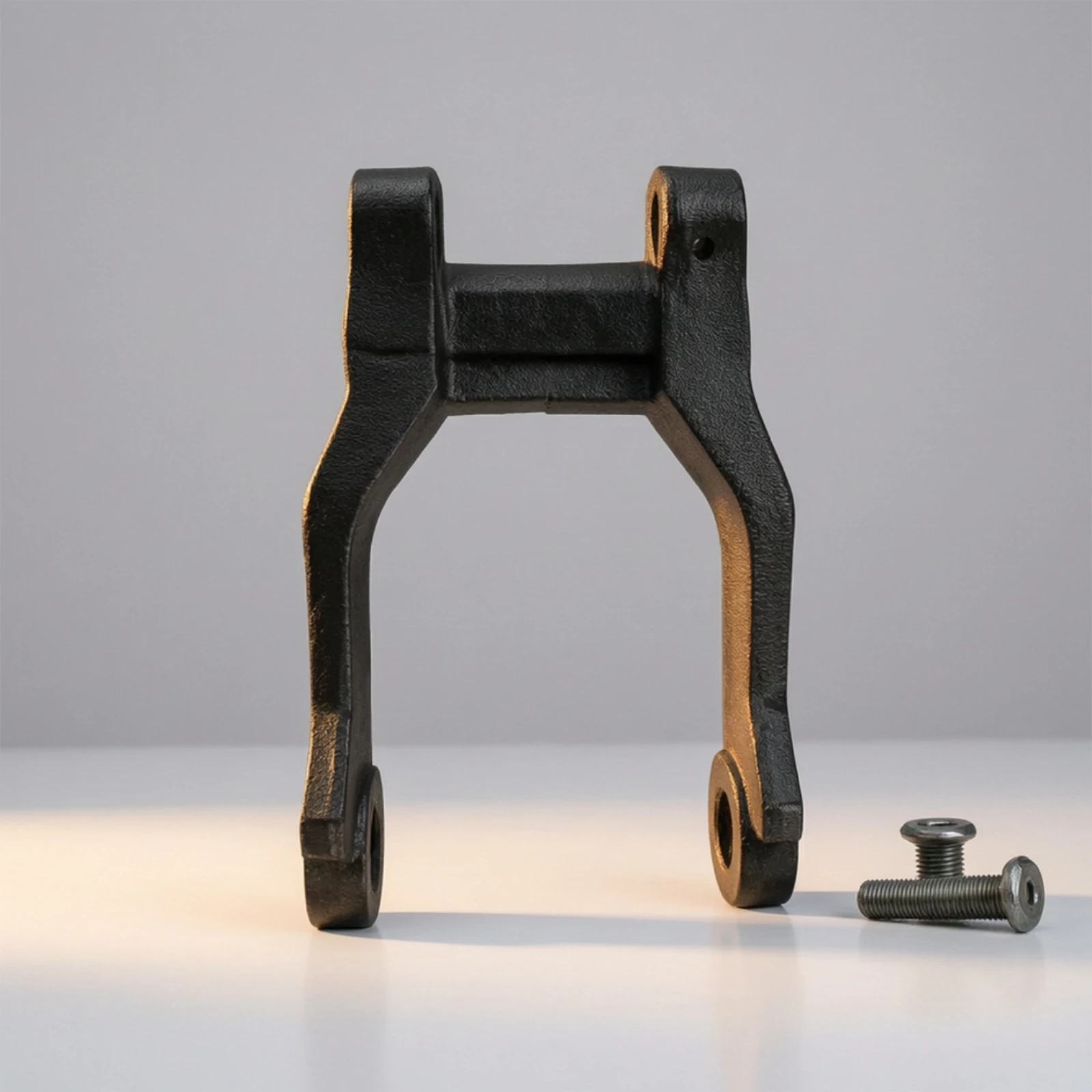 Pallet Truck Wheel Bracket Replacement Wheel Bracket with Mounting Ears Long-Lasting High-Grade for Maintenance Technicians