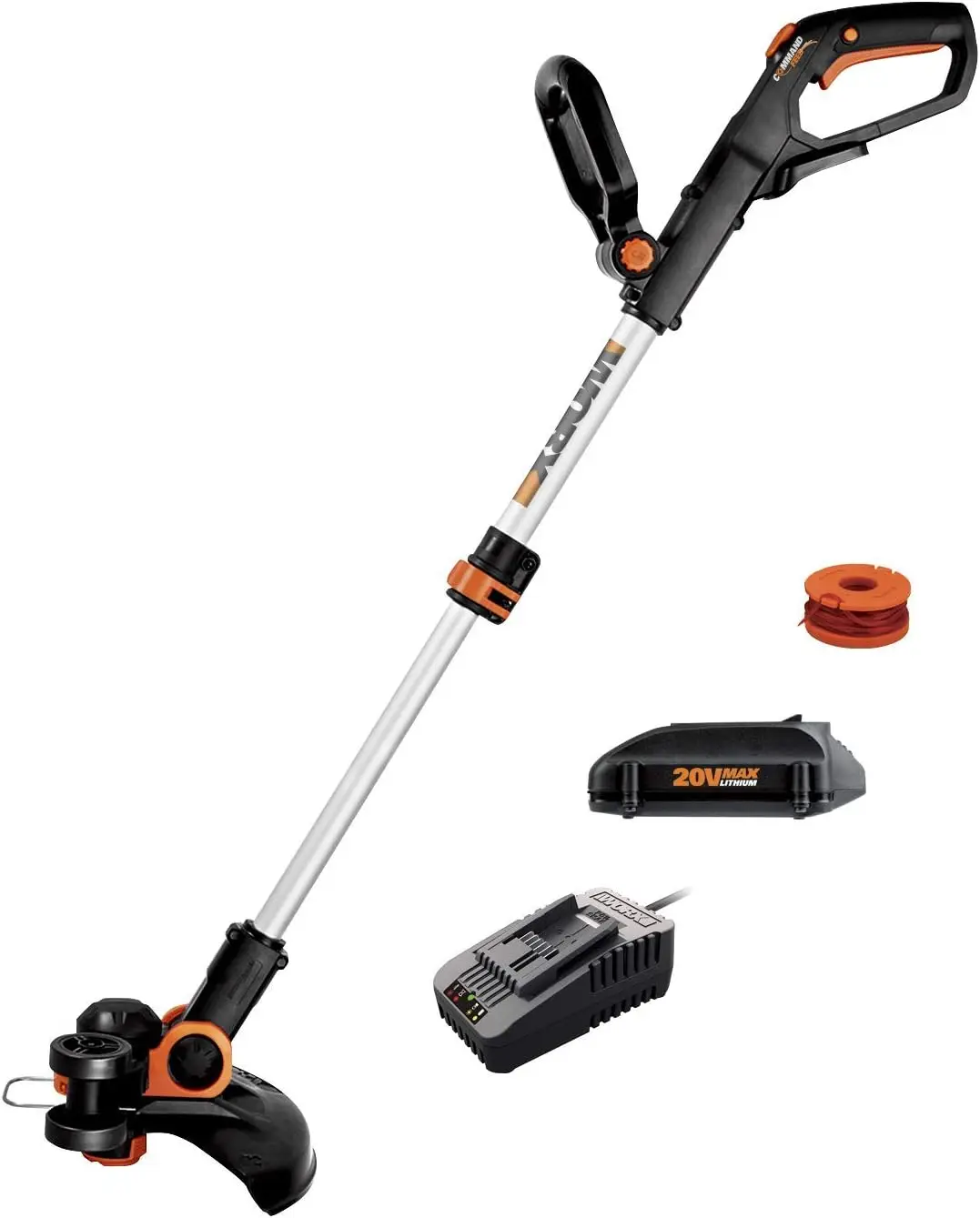 

Cordless 20V String Trimmer and Edger with Battery & Charger, 12-Inch Blade for Easy Lawn Care