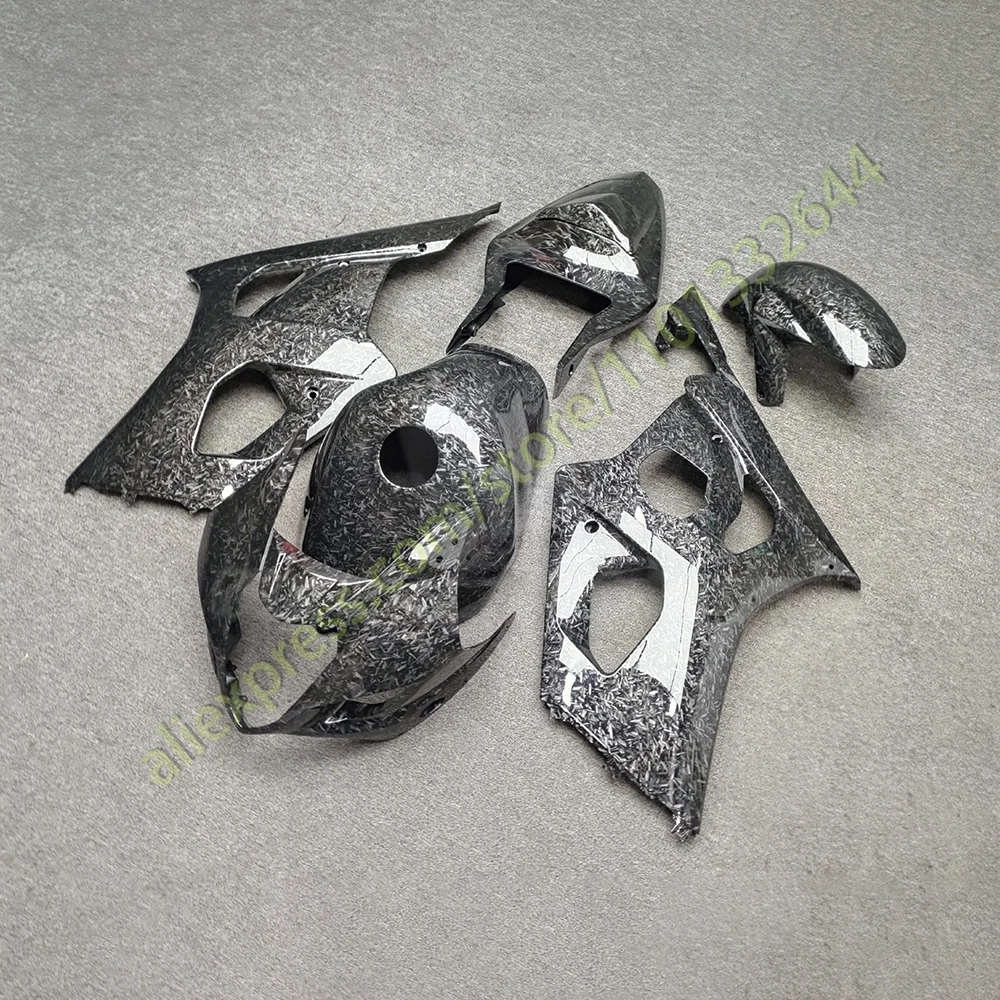 Body Parts Fairing Kit GSXR1000 2003 2004 Carbon Fibre Accessories Injection Motorcycle Fairings for GSXR 1000 03 04