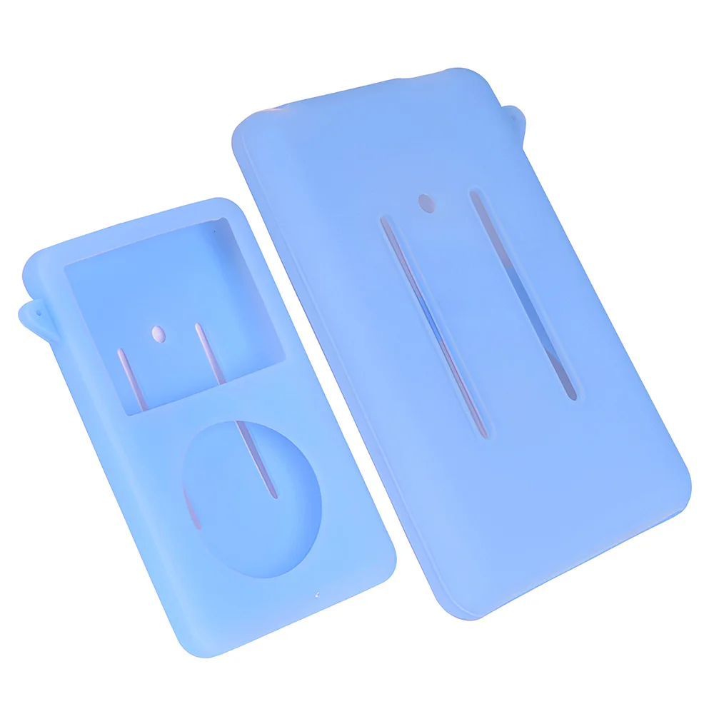 Funda de silicona para Apple iPod Classic 6th 7th 80GB 120GB Thin 160G iPod Video 5.th 30GB (versión delgada de 10,5 mm de espesor)