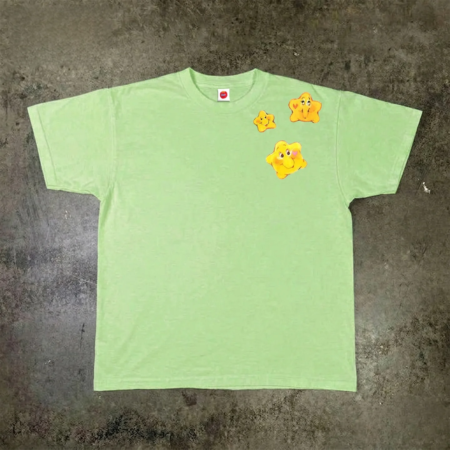 

Artistic Short Sleeve T-Shirt Unique Shop Summer Treasure High-End Minimalist Design Versatile Comfortable Cotton Tee