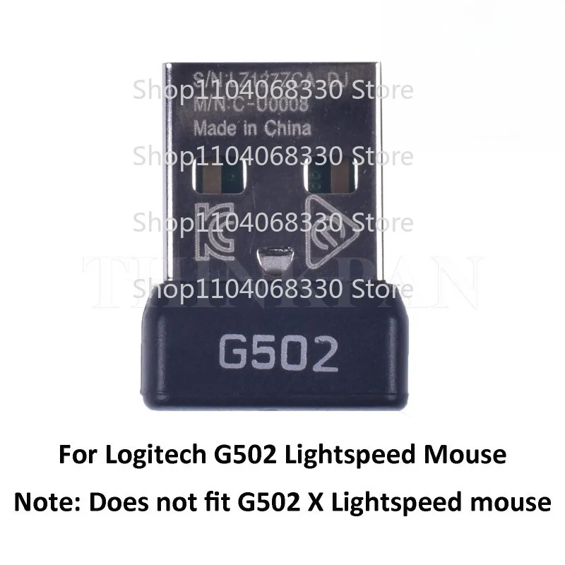 USB Dongle Mouse Receiver Adapter for Logitech G502 LIGHTSPEED Wireless Mouse