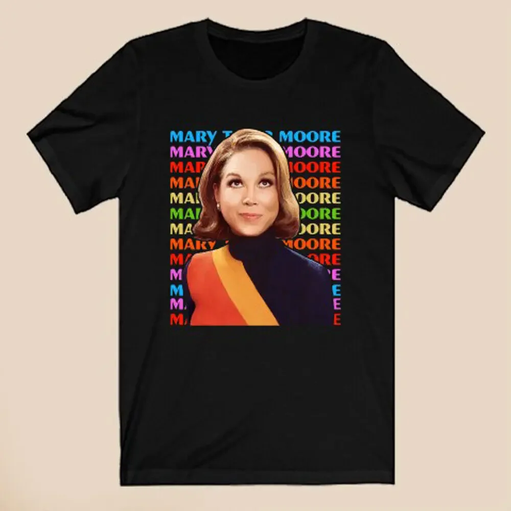 The Mary Tyler Moore Show Men's Black T-Shirt Size S-3XL  Tees High Quality 100%Cotton Short Sleeve