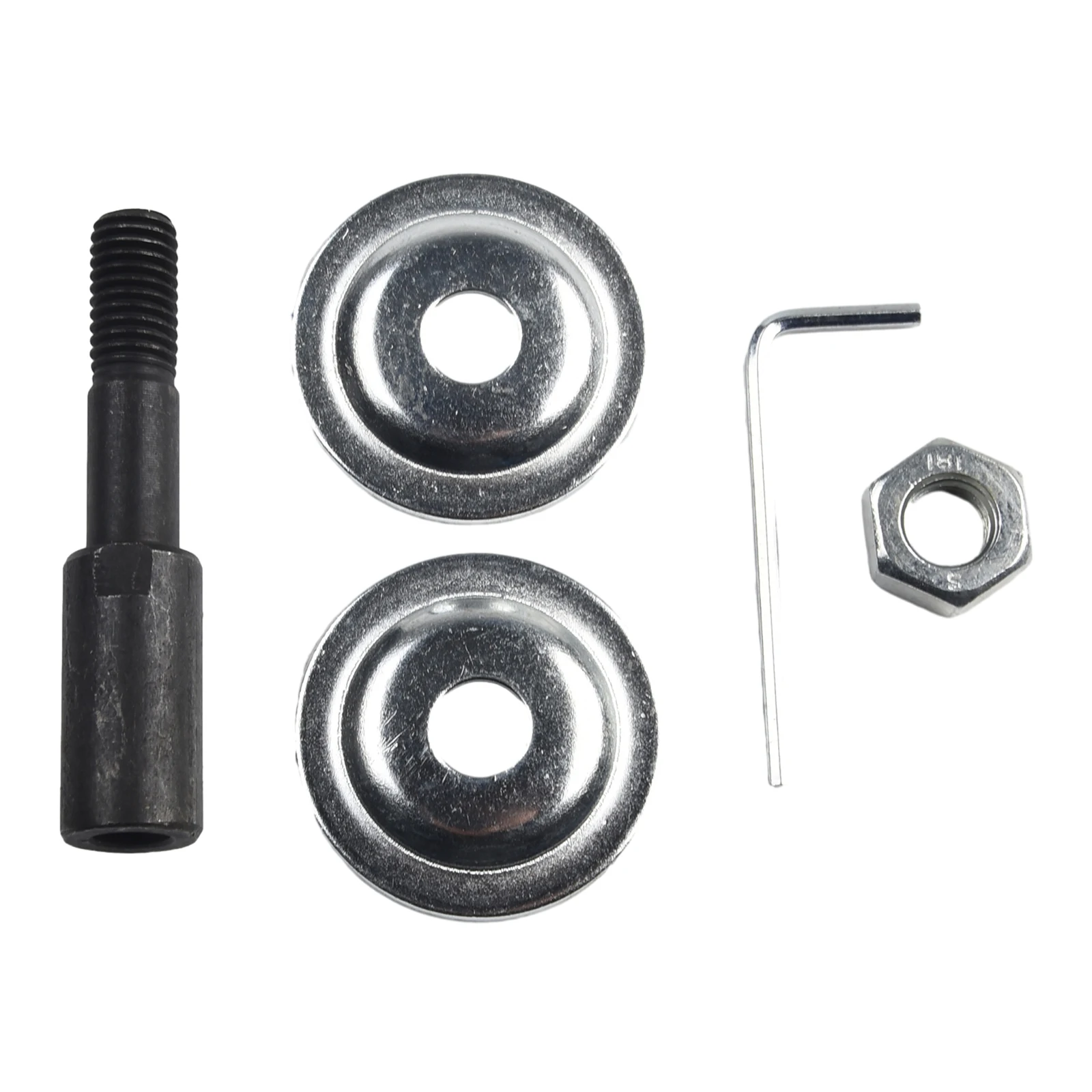 1Set Steel Spindle Adapter Left/ Right For Grinding Polishing Shaft Motor Grinder Power Tool Accessories 8x12x62mm