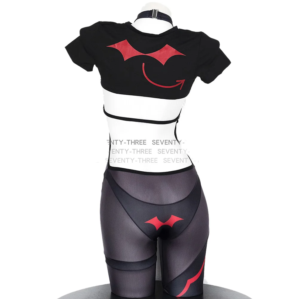 

XXOO игра аниме девушка маленький дьявол боди униформа панк кибер боевой облегающий комбинезон чулок наряды косплей костюм на Хэллоуин