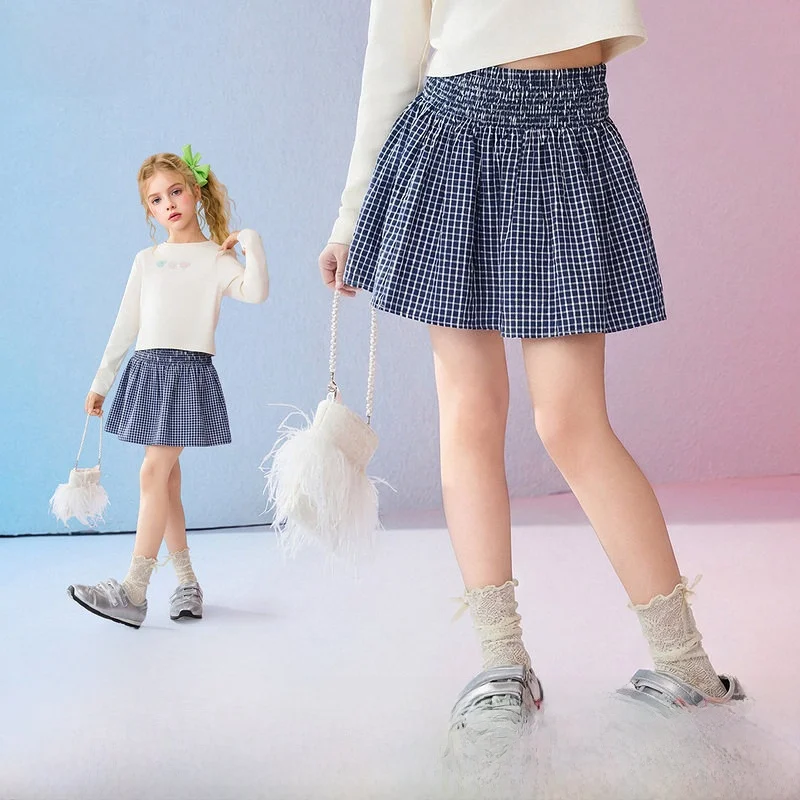 gonna-in-cotone-a-quadri-per-bambini-nuovo-stile-estivo-gonna-casual-a-trapezio-abbigliamento-per-bambini-vestiti-per-neonati-abbigliamento-coordinato-genitore-figlio