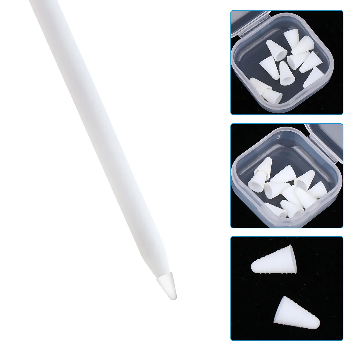 

8 Pcs Anti-slip Pen Tip Cover Screen Slippage Prevention Stylus Affordable Protector Silica Gel