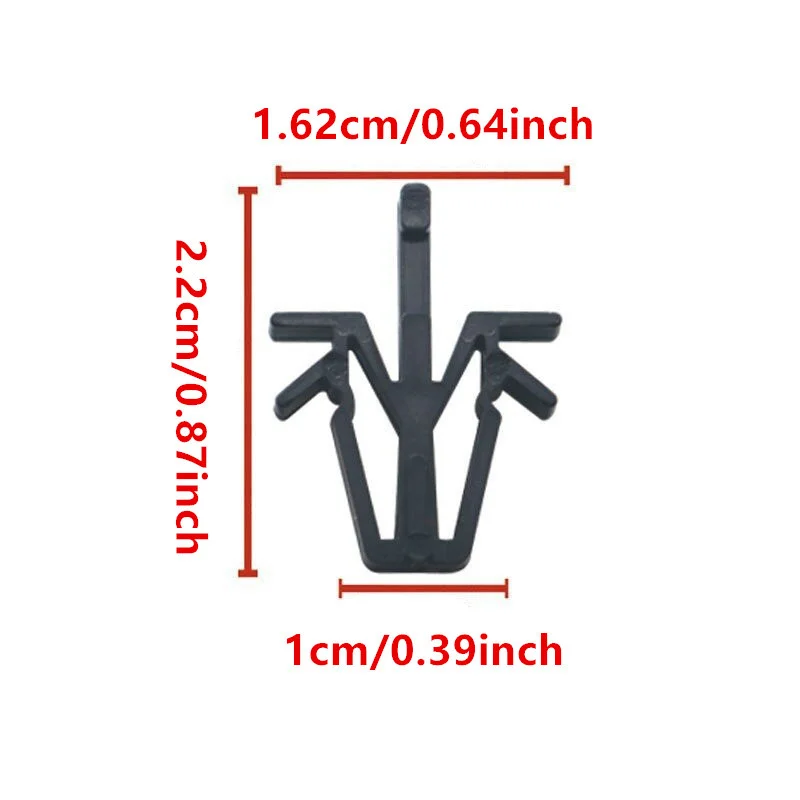 20/40Pcs Car Clips Grille Nylon Retainer for Toyota Tacoma 4 Runner 90467-12040 Car Interior Accessories