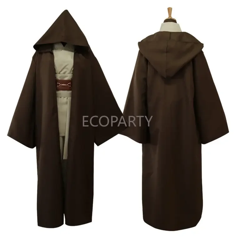 Medieval Clothing Knight Costume Men's Tunic Hooded Robe Cloak Full Set Halloween Cosplay Costume Cloak Set for Carnival trench