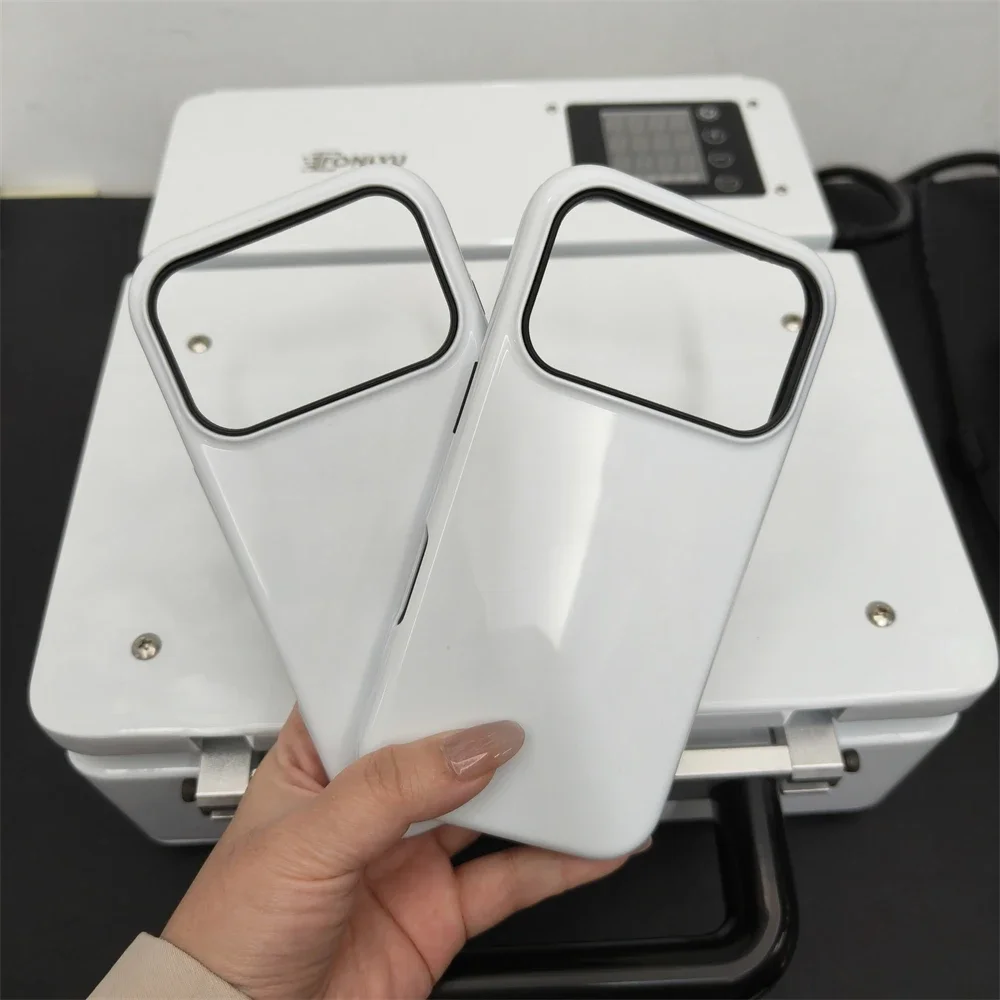 10개입 맥세이프 2 in 1 3D 승화 케이스 아이폰 17 16 15 14 13프로 맥스 열전사 프린팅 자석 견고한 뒷면 커버