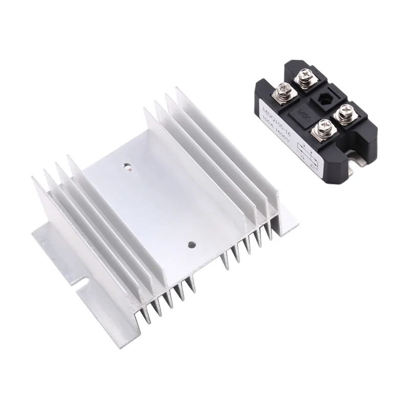 B63B-Scatola metallica Volt Silicon Raddrizzatore a ponte a diodi monofase monofase MDQ 100A 1600V Amp Modulo ponte raddrizzatore monofase