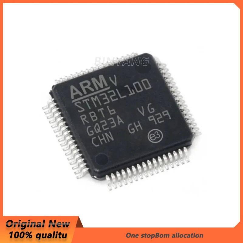 1-10PCS Original NEW STM32F100RBT6B STM32F100RB LQFP64 IC MCU Chip