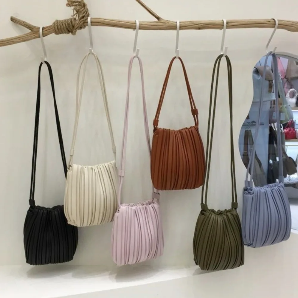 Trendy PU Leather Crossbody Bag Elegant Versatile Use Shoulder Bag Inner Insert Pocket Mini Coin Pouch for Women Girls