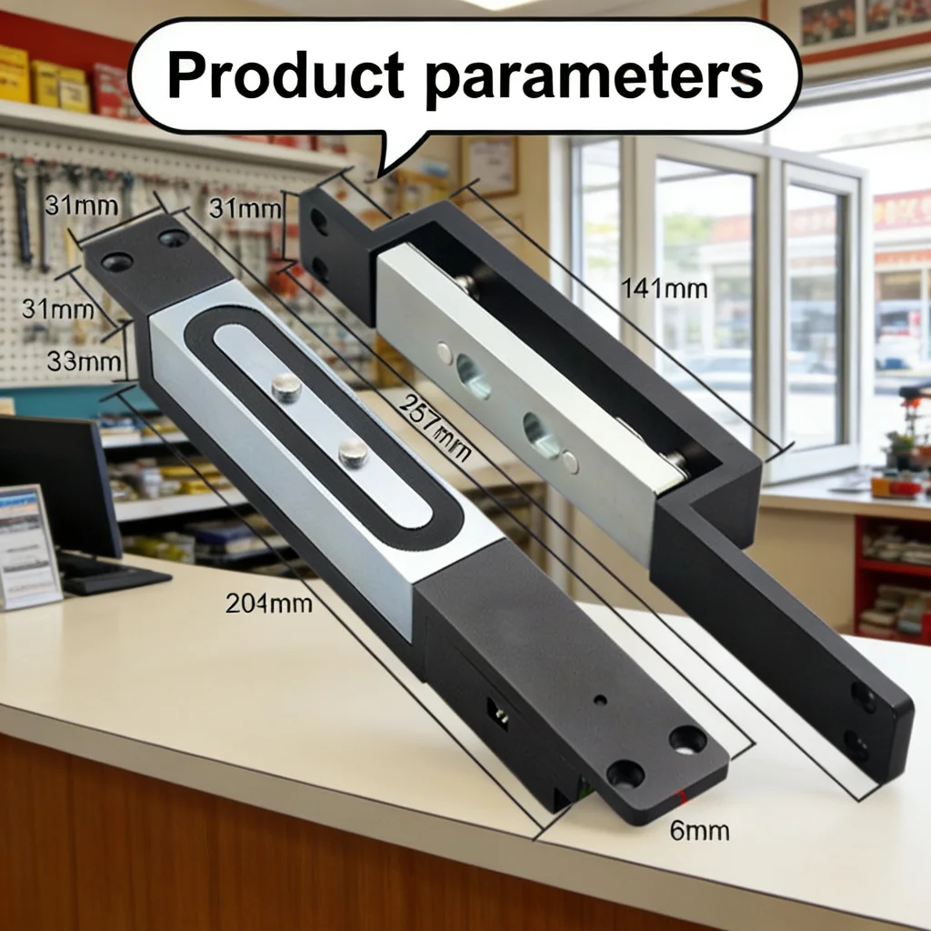 1200KG Holding Force Electronic Shear Lock – High-Security Electromagnetic Locking System for Doors & Windows