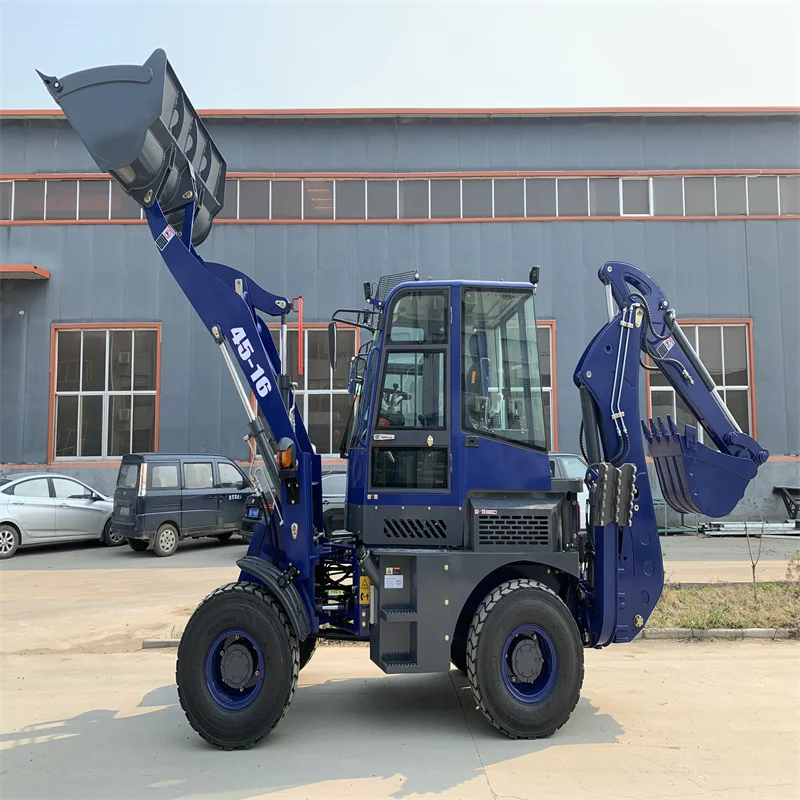 SYNBON Hot Selling 5.2Ton Capacity Backhoe Loader Earth Moving Machine Excavator