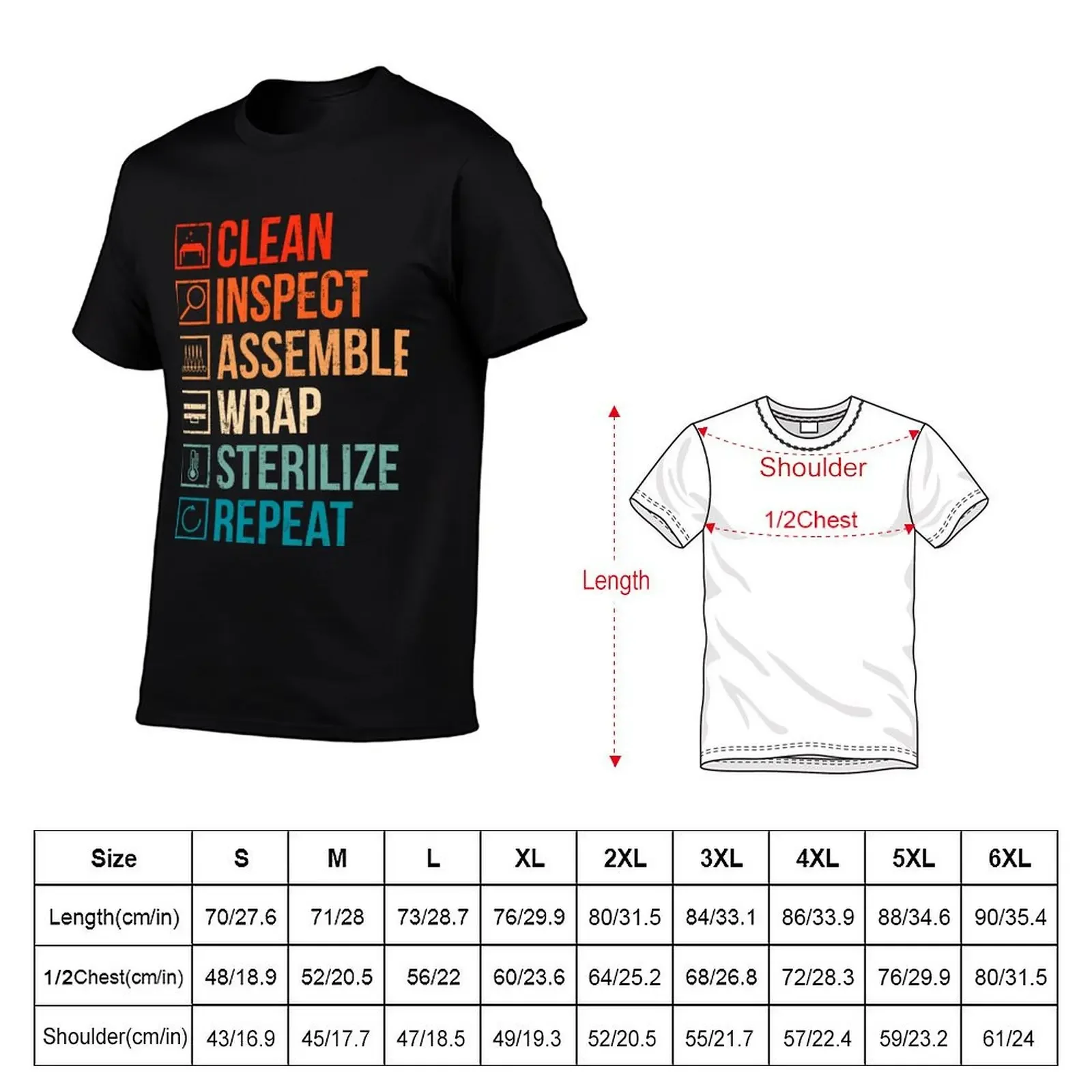 Sterile Processing Technician T-Shirt football t shirt topping designer shirts funny gifts mens graphic t-shirts