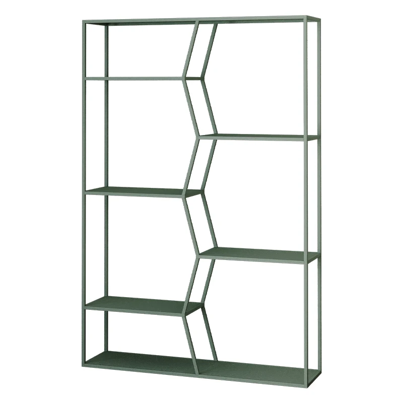 

Creative Bookshelf Floor Shelf Living Room Against Wall Simple Bookcase Storage Rack Household Multi-layer