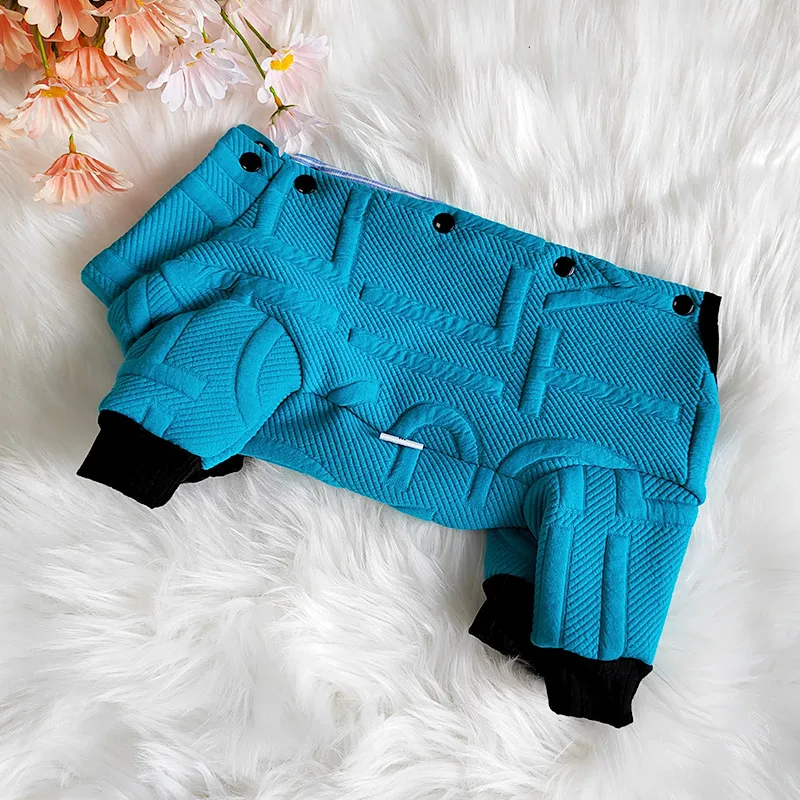 Spring Autumn Dog Clothes Jumpsuit Pet Outfit Puppy Dog Rompers Yorkie Pomeranian Shih Tzu Bichon Poodle Schnauzer Dog Clothing