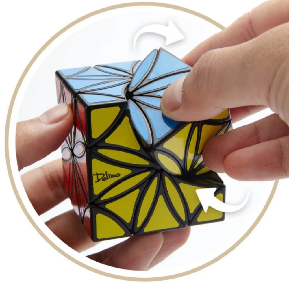 LanLan Magic Flower Strange-shaped Magic Cube Speed Professional Stickerless Puzzle Cubes