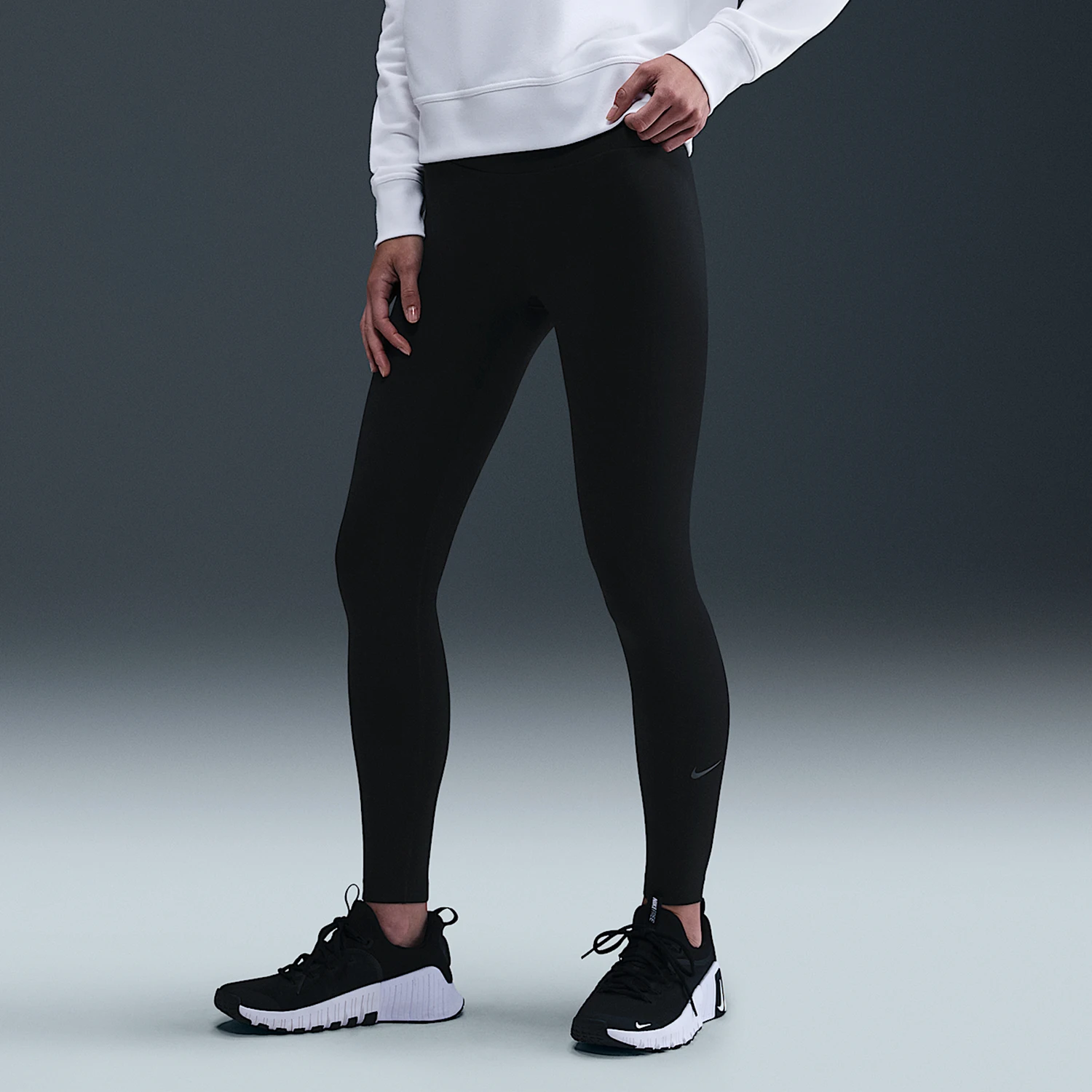Nike genuine One Therma FIT women's tight fitting high waisted pants HV2299-010