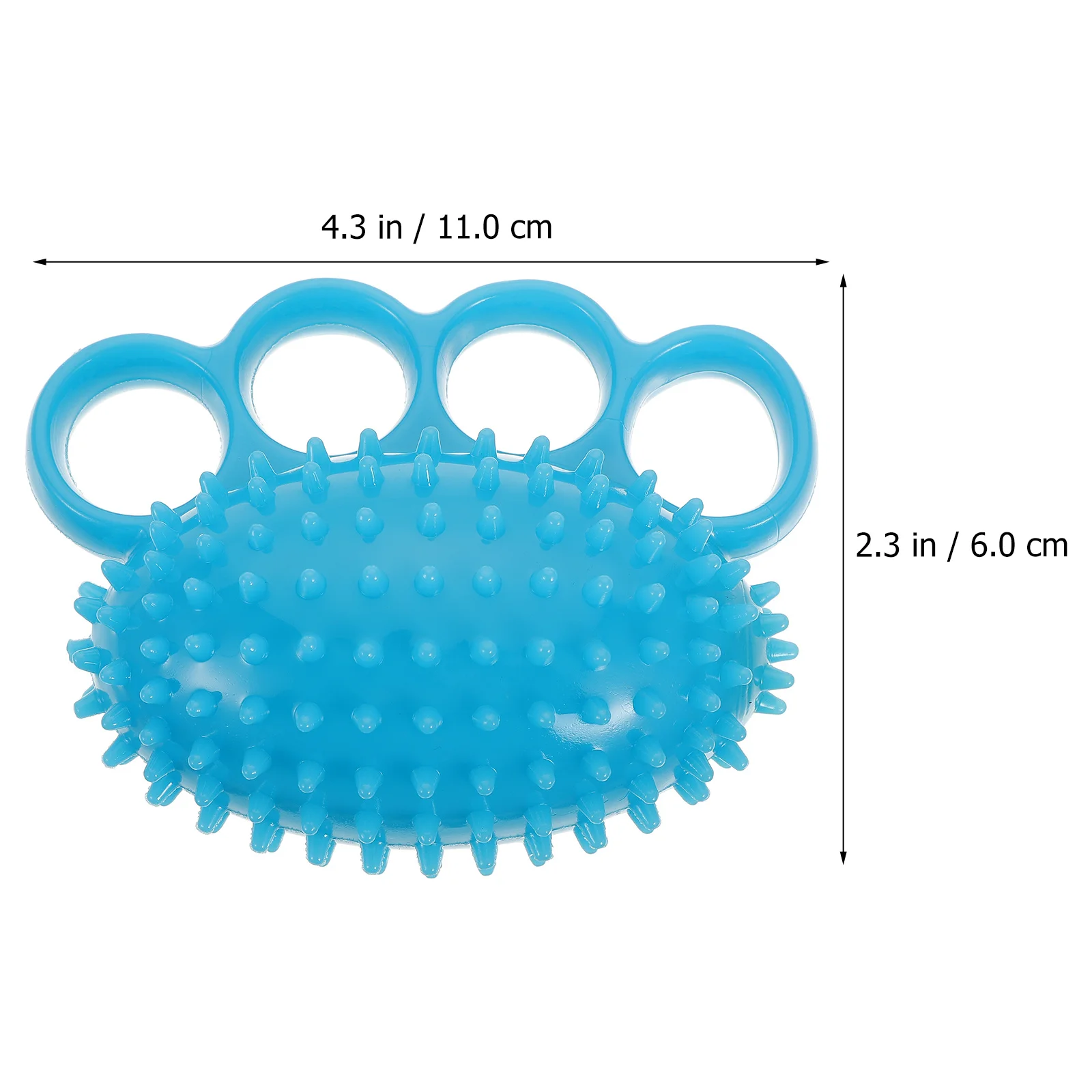 

2 Pcs Massage Balls Hand for Exercise Fitness Rehabilitation Exercisers Strength