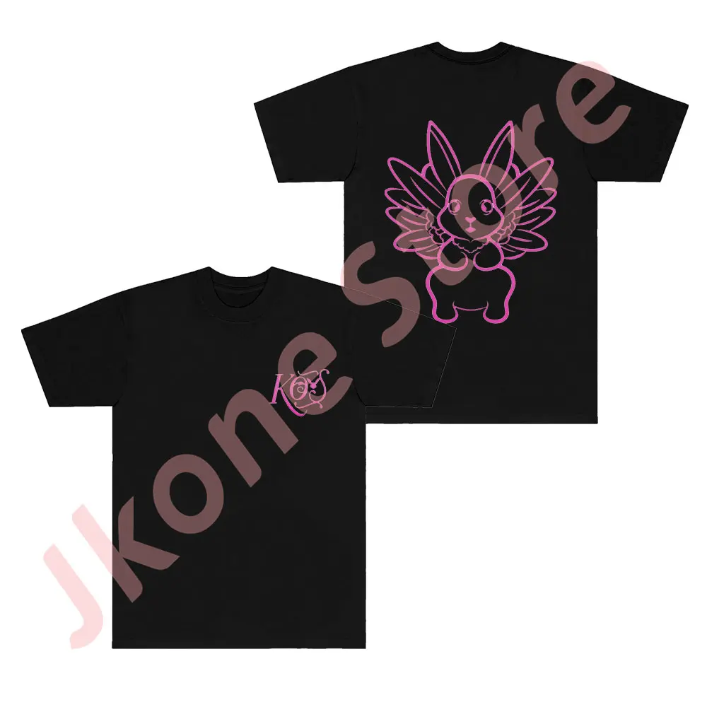 Kenia Os Tour T-shirts Pink Aura Logo Merch T-shirts Summer Women Men Fashion Casual Short Sleeve Tee Crewneck