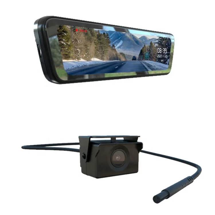 8.2 Inch HD Display Rearview Mirror Screen Streaming Media Rear View Camera Mirror For Tesla Model 3 Highland  2024