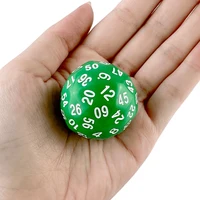 D60 Dice 1Pc Plastic Ball for Board Game Table Party Games Valentine Gift 3