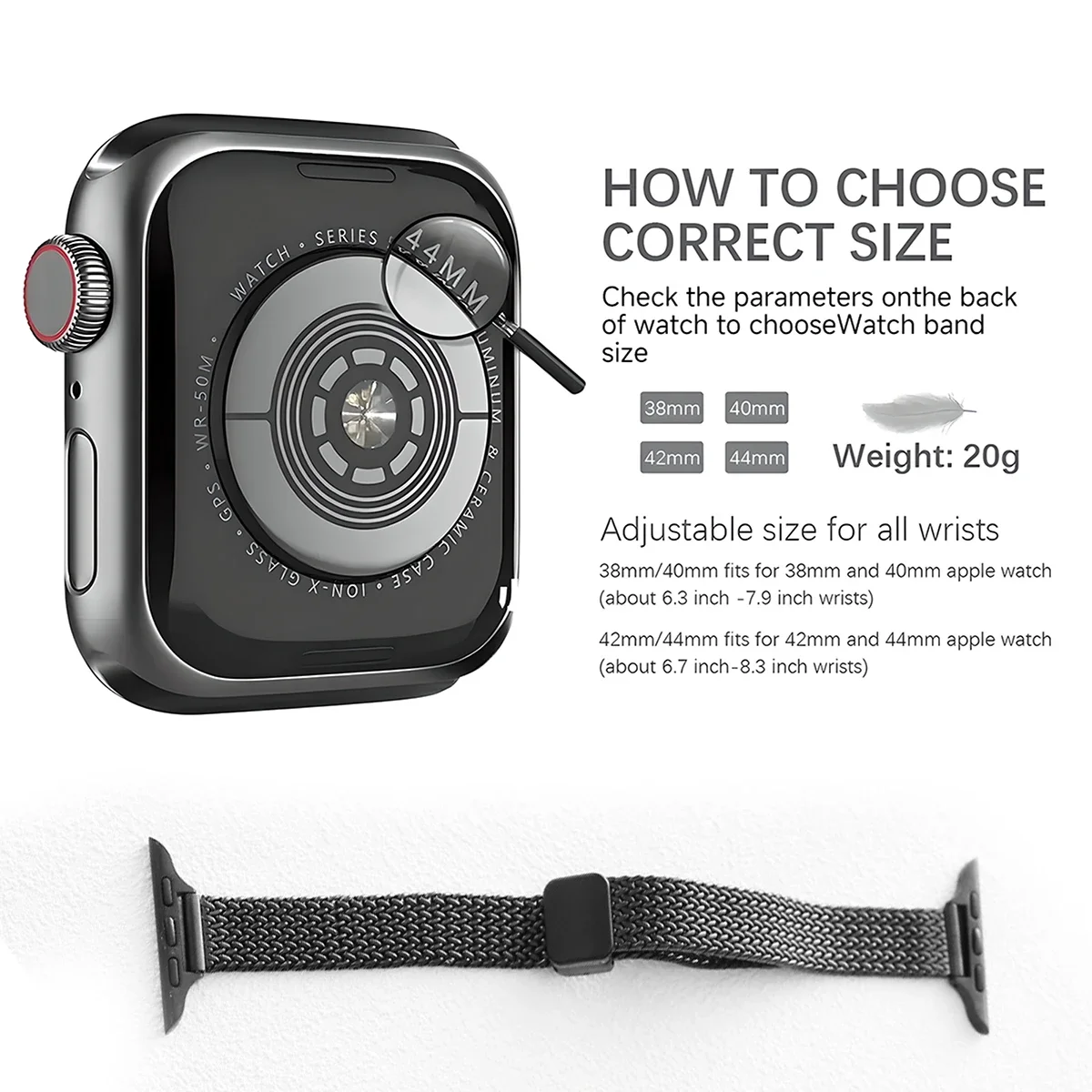 Faixa de laço dobrável magnética para apple watch 10 9 8 7 41 45 46mm pulseira de aço inoxidável feminina fina para iwatch se6 5 4 40 44 38 42mm