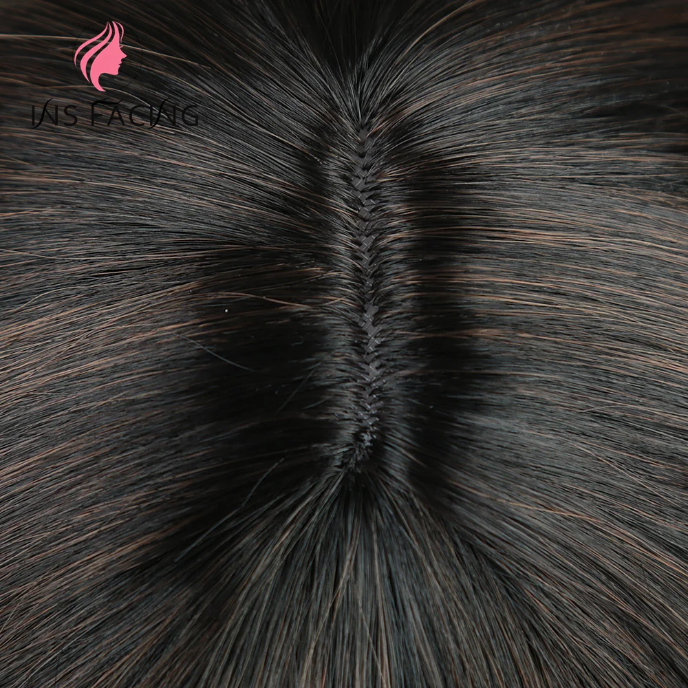 Cabelo sintético 28 polegadas onda corporal com franja completa máquina feita couro cabeludo peruca superior 150% densidade cabelo franja franja peruca