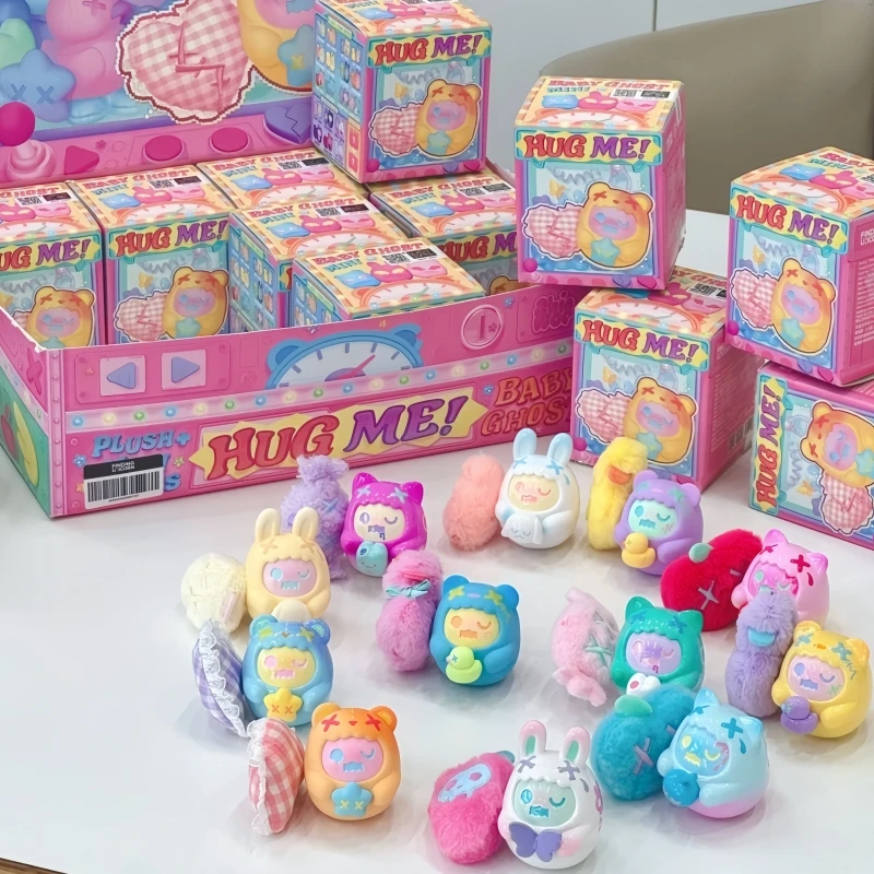 

Новые продукты, выставляющие единорог, наклейки «Любовь», серия, мини-сюрприз, слепая коробка, призрак, медведь, модные игровые периферийные украшения, подарки