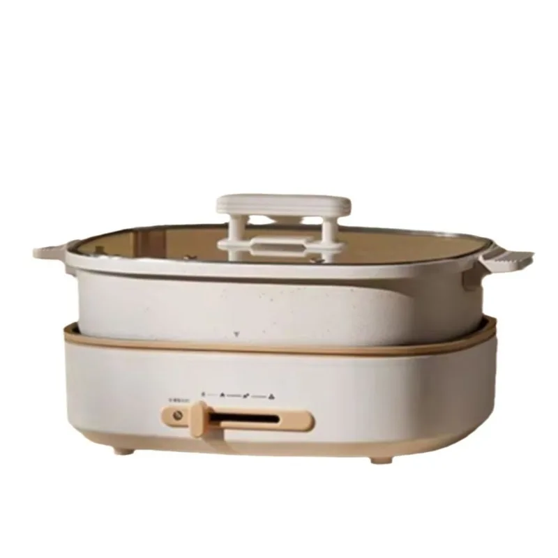 

BP-HG05 Split Hot Pot Mandarin Duck Pot Household Multifunctional Split 6L Large Capacity Electric Fried Vegetable Hot Pot