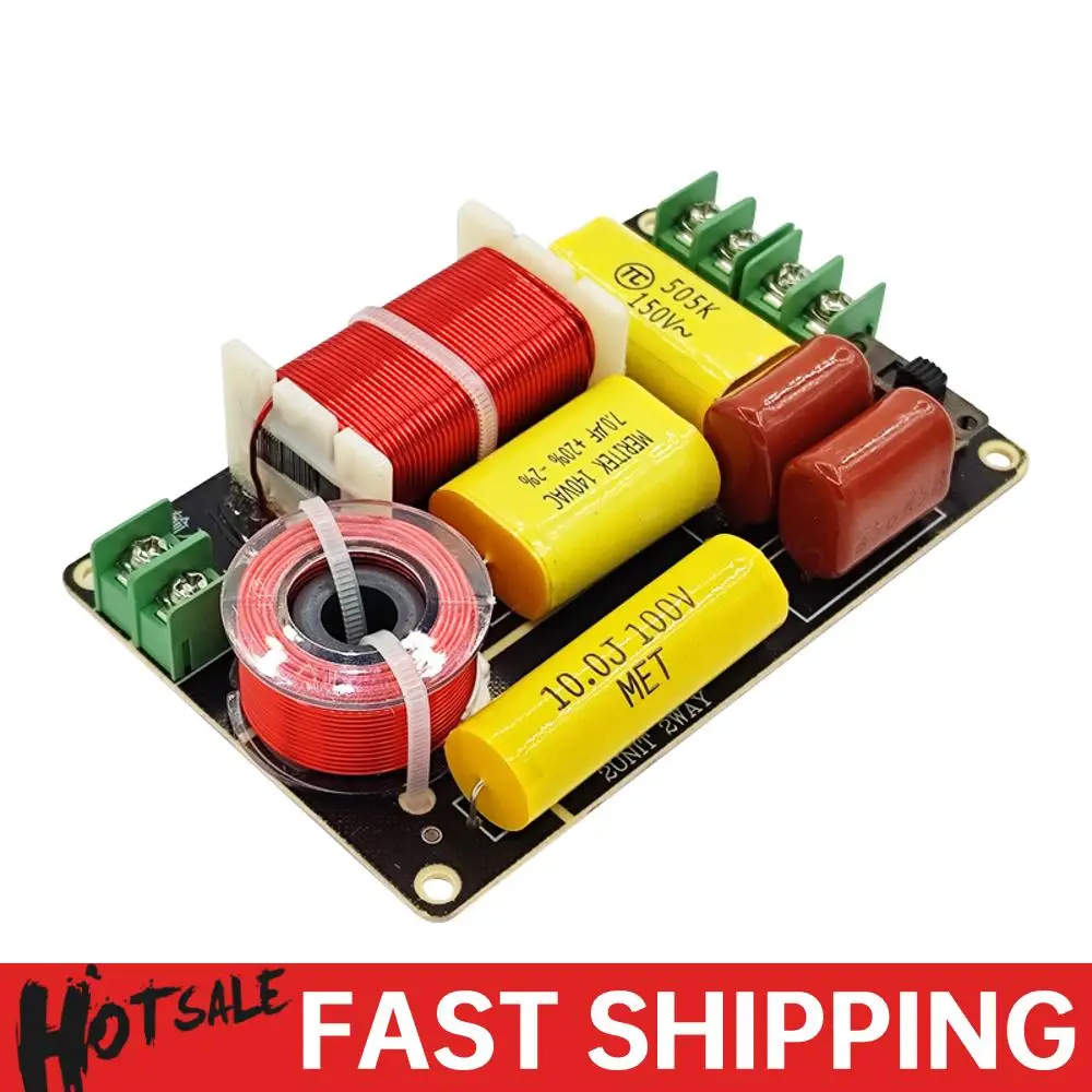

WEAH-250 250W 2 Way Frequency Divider Audio HiFi Filter Circuit Board DIY Speaker Filter Circuit Home Sound Theater