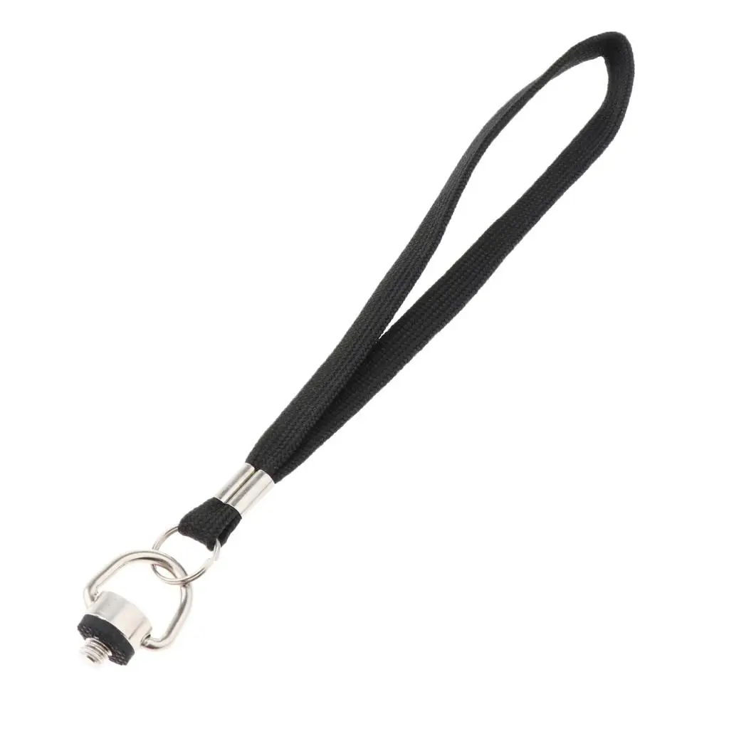 Camera Hand Wrist Strap Lanyard Wristband With Stainless Steel 1/4inch Screw